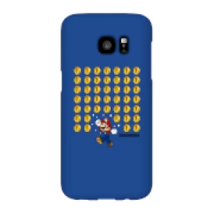 Image of Nintendo Super Mario Coin Drop Phone Case - Samsung S7 Edge - Snap Case - Matte