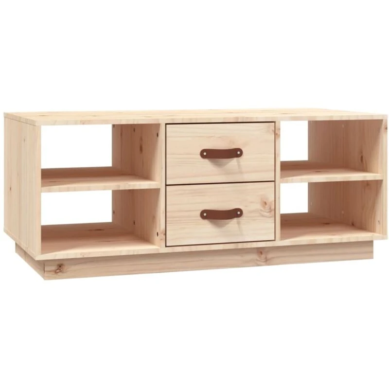 Image of VIDAXL Coffee Table 100x50x41cm Solid Wood Pine Vidaxl 8720287203551