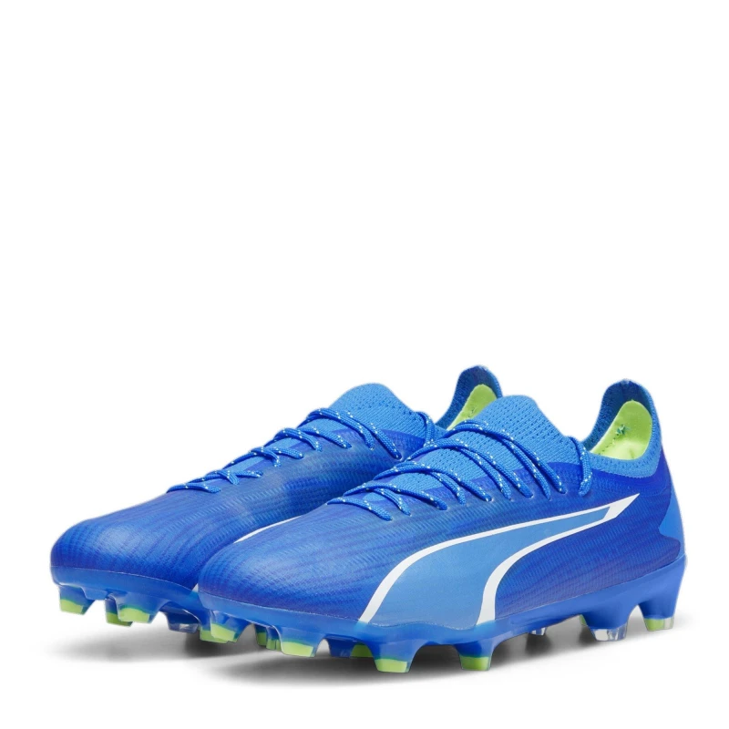 Image of Puma ULTRA ULTIMATE FG/AG Blue/Wht/Grn male 6.5 (40)