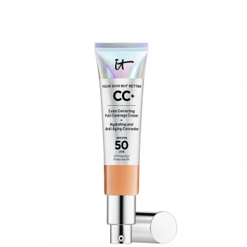 Image of IT Cosmetics Your Skin But Better CC+ Cream with SPF50 32ml (Various Shades) - Tan