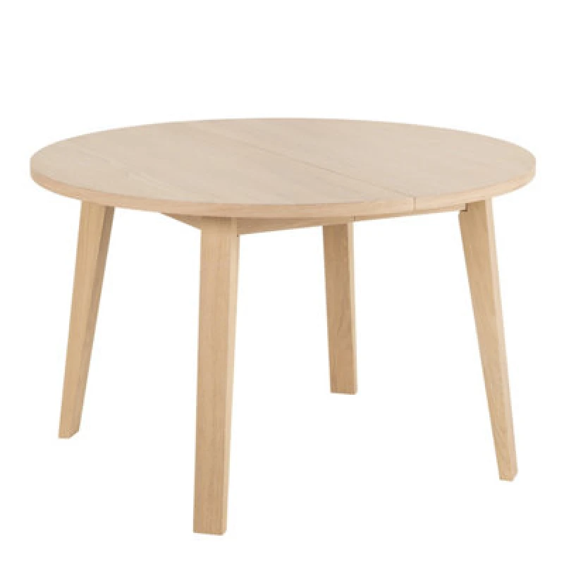 Image of Furniture To Go A-Line Round Dining Table In White Oak