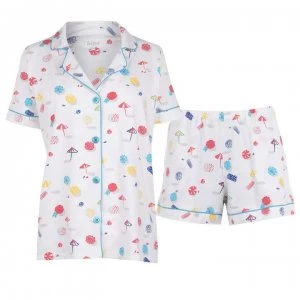 Image of Bedhead Umbrella Cotton PJ Set - 4198B Oceanside
