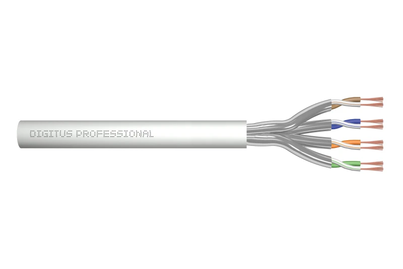 Image of Digitus CAT 6A U/FTP twisted pair patch cord. raw