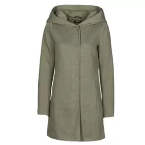 Image of Only ONLSEDONA LIGHT womens Coat in Kaki - Sizes S,M,L,XS