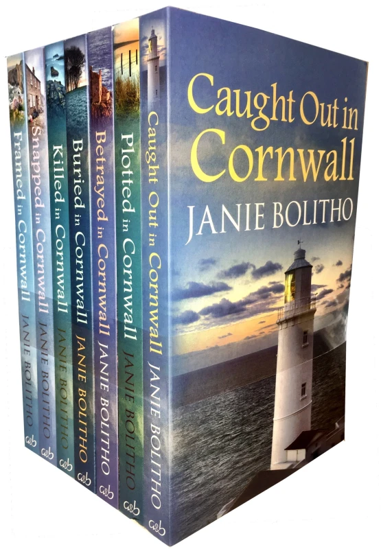 Image of Janie Bolitho 7 Book Collection set ( Buried in Cornwall, Betrayed in Cornwall ) Pack Janie Bolitho Books