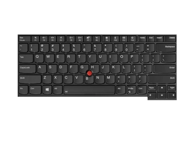 Image of Lenovo 01AX545 laptop spare part Keyboard
