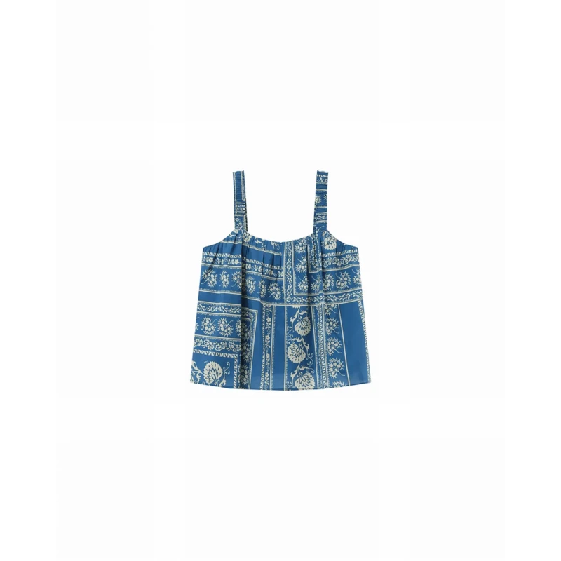 Image of Grace & Mila Tank top Grace & Mila femme Kabuki Bleu Female S