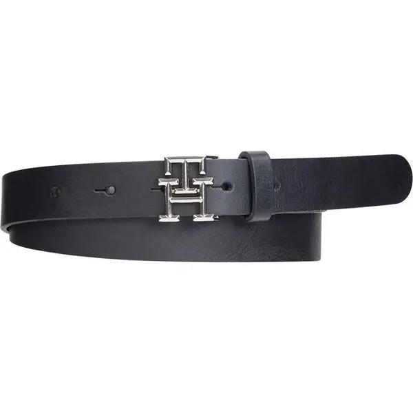 Image of Tommy Hilfiger LOGO 2.5 Belt 90 Black 72382303090