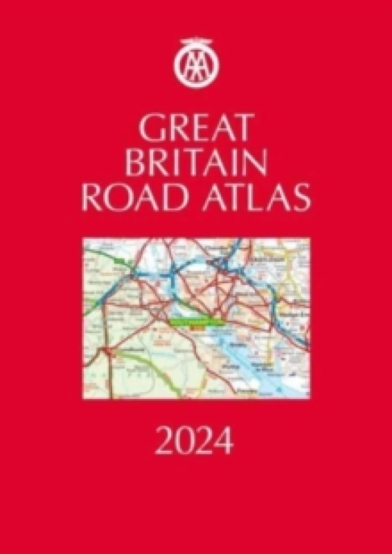 Image of Great Britain Road Atlas 2024. Hardback Books