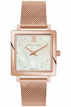 Image of Ladies Larsson & Jennings Norse Bernadotte 34mm Watch NRS34-CMRG-C-Q-P-RGMOP-O