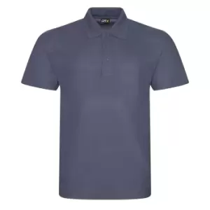 Image of PRO RTX Mens Pro Pique Polo Shirt (M) (Solid Grey)