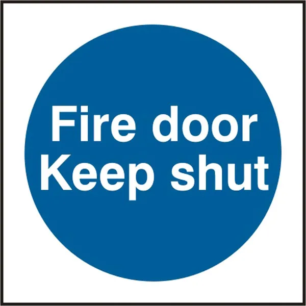 Image of Beeswift B-Safe Fire Door Keep Shut Sign BSS11324 BESWBSS11324