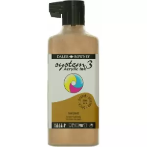 Image of Daler-Rowney System3 Ink 180ml Gold Imit