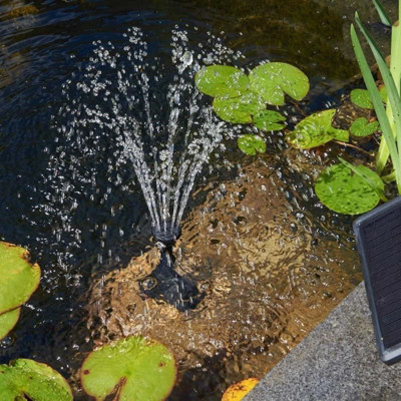 Image of Smart Garden Solar Sunjet 150 Pond Fountain Water Feature Bird Bath