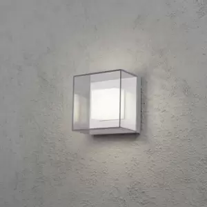 Image of Sanremo Outdoor Modern Box Wall Light High Power LED 9X1W, IP54