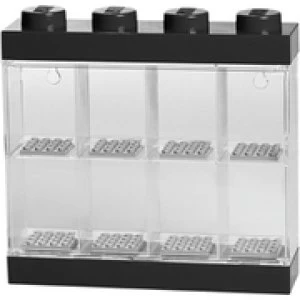 Image of LEGO Mini Figure Display (8 Minifigures) - Black