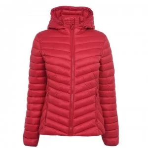 Image of SoulCal Micro Bubble Jacket Ladies - Red