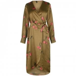 Image of Vero Moda Lola Midi Dress - Military Olive