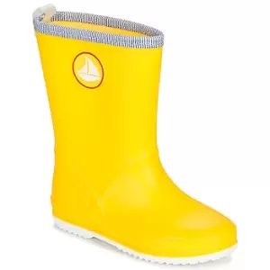 Image of Be Only CORVETTE boys's Childrens Wellington Boots in Yellow toddler,6 toddler,7 toddler,8 toddler,9 toddler,10 kid,11 kid,11.5 kid,12 kid,13 kid,1 ki