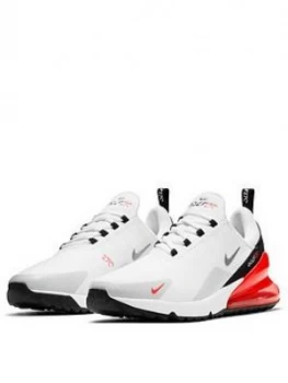 Image of Nike Golf Air Max 270 G, White/Grey, Size 11, Men