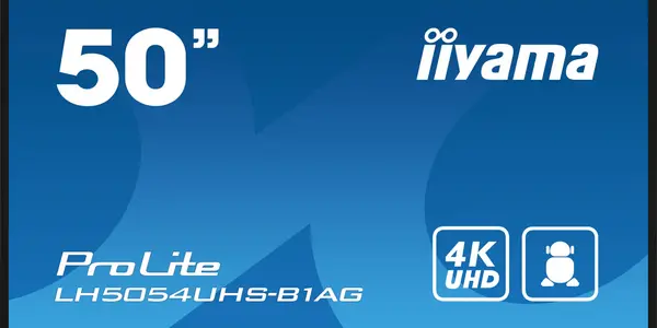 Image of iiyama 50'' LH5054UHSB1AG 4K Ultra HD LCD TV