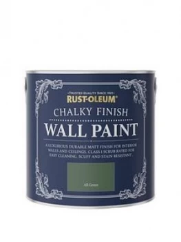 Image of Rust-Oleum Rust-Oleum Chalky Wall Paint All Green 2.5L