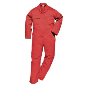 Image of Portwest S999 Euro Work Boilersuit Red Small 31"