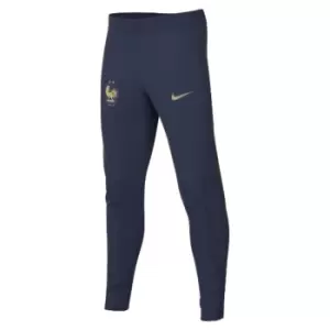 Image of 2022-2023 France Strike Knit Football Pants - Kids