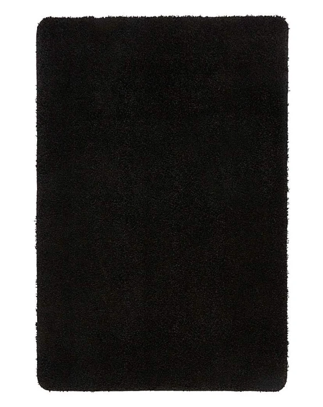 Image of Buddy Buddy Washable & Stain Resistant Rug Black - Buddy - Size: 80X120 Black 80X120 NV22039