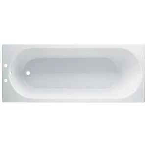 Image of Cooke Lewis Shaftesbury Acrylic Rectangular Straight Bath L1600mm W700mm