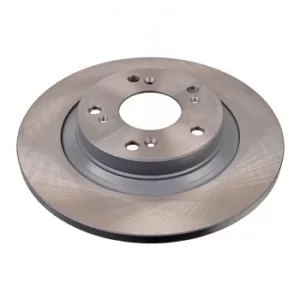 Image of Brake Discs ADH24351 by Blue Print Rear Axle 1 Pair