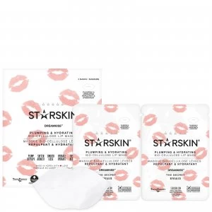 Image of STARSKIN DREAMKISS Plumping and Hydrating Bio-Cellulose Lip Mask (2 Masks)