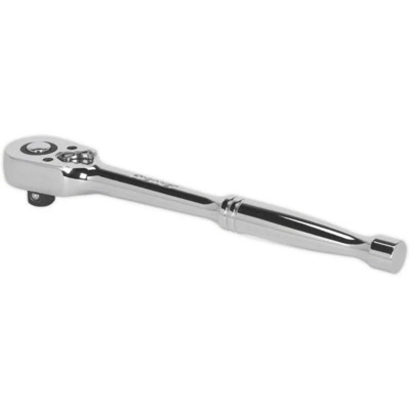 Image of Loops 48-Tooth Pear-Head Ratchet Wrench - 3/8 Inch Sq Drive - Flip Reverse Mechanism Multi