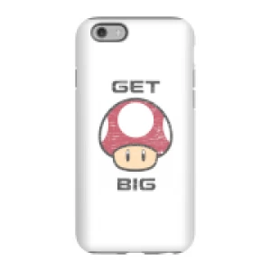 Image of Nintendo Super Mario Get Big Mushroom Phone Case - iPhone 6S - Tough Case - Gloss
