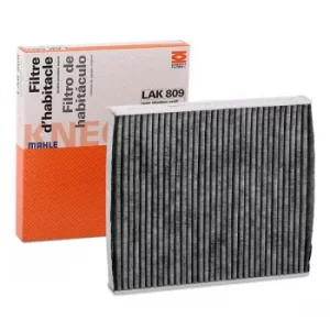 Image of MAHLE Original Pollen Filter AUDI,VW,SKODA LAK 809 6R0819653,6R0819653,6R0819653 Cabin Filter,Cabin Air Filter,Filter, interior air JZW819653F