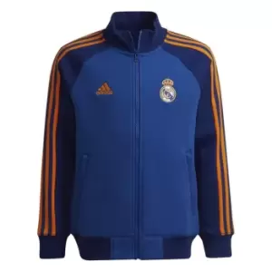 Image of adidas Real Madrid Track Jacket Junior - Blue