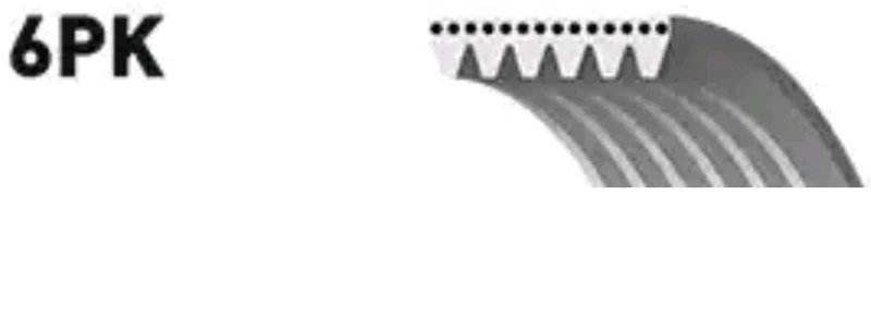 Image of GATES 6PK1420 V-ribbed belt 1420 6 G-Force C12 CVT Belt TOYOTA: Corolla IX Hatchback, Avensis II Hatchback, Auris Hatchback V-Ribbed Belts (305)