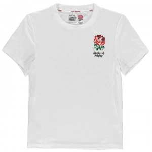 Image of RFU Poly T Shirt Junior Boys - White