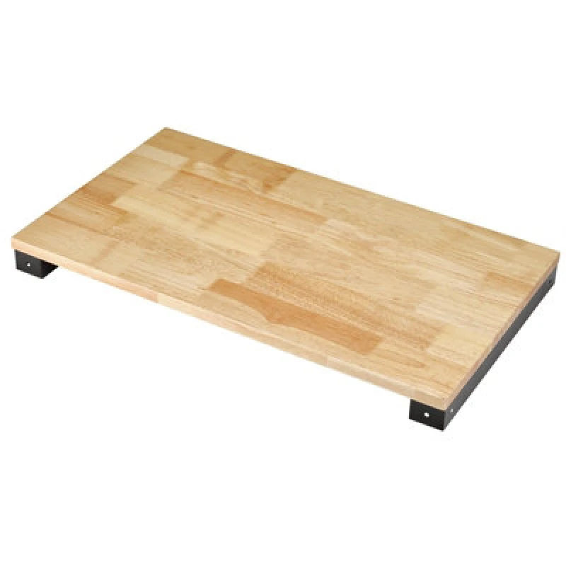 Image of Bunker Hardwood Worktop for 3 Tier Pull Handle Tool Trolley B400-3TCRTW