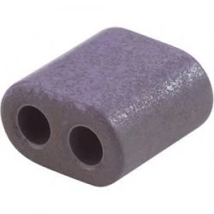 Image of Toroidal ferrite core 2 hole Cable max. 3.4mm L x W x H