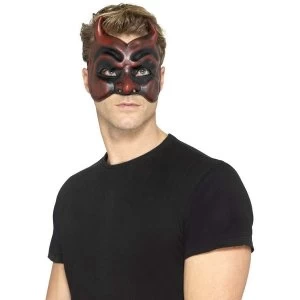 Image of Masquerade Devil Mask Halloween (Red)