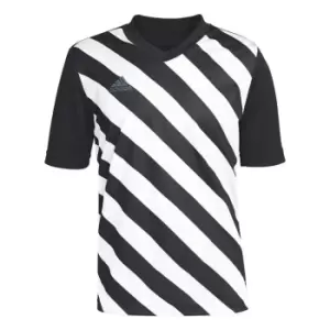Image of adidas ENT22 Graphic T Shirt Juniors - Black