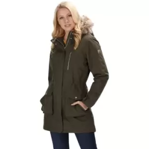 Image of Regatta Womens Serleena Waterproof Breathable Parka Coat 10 - Bust 34' (86cm)