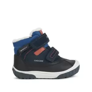 Image of Kids Omar Waterproof Touch 'n' Close High Top Trainers