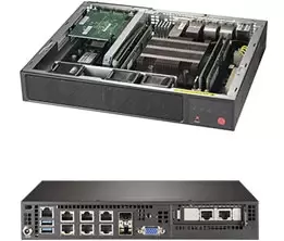 Image of Supermicro SuperServer E300-9D-8CN8TP Intel SoC Black