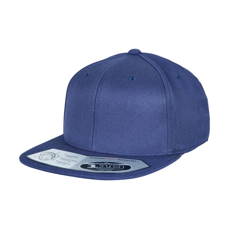 Image of Flexfit Womens Snapback Fitted Baseball Cap in Navy Navy Female One Size