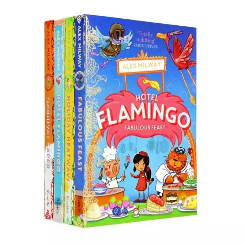 Image of Hotel Flamingo Series 4 Book Set Alex Milway Alex Milway Books
