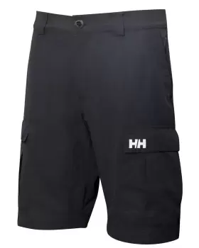 Image of Helly Hansen Mens Hh Quick-dry Cargo Shorts Ii Navy 38