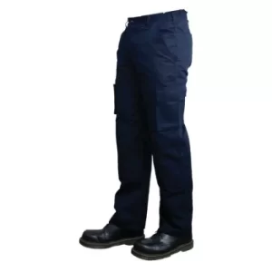 Image of Tuffsafe Cargo Trousers Navy 42" W 31" Leg