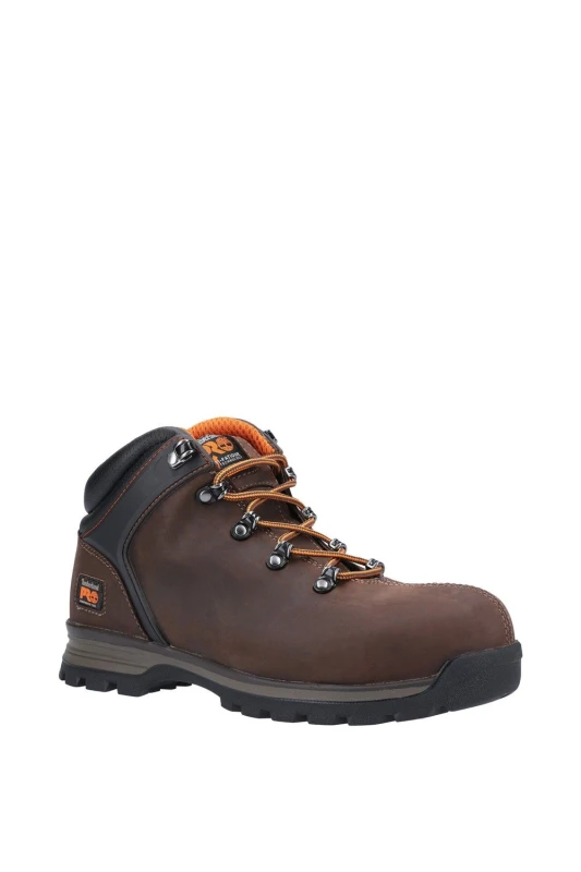 Image of Timberland Pro Mens Splitrock XT Composite Safety Toe Work Boot in Brown Size: 8 Brown Male 8